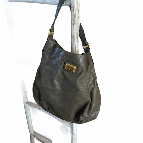 Marc Jacobs Handbags - Marc Jacobs Sneaky Snake Large Slouchy Hobo